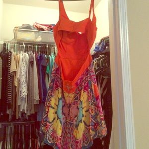 Marciano open back dress